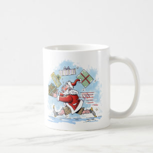 Père Noël Tasse à gauche non préparée