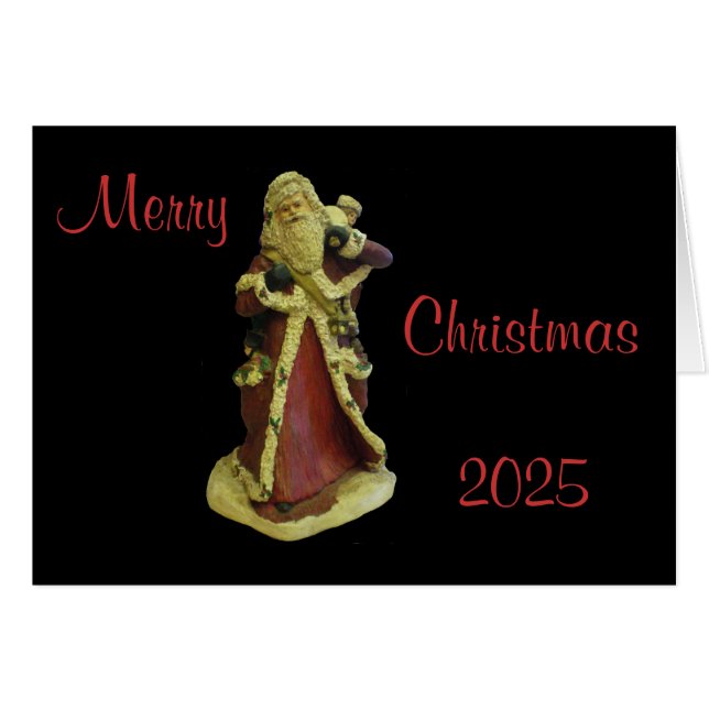 "PÈRE NOËL UNE CARTE DE NOËL" 2025 (Devant horizontal)