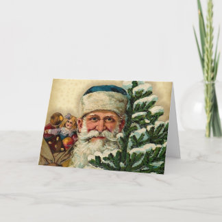 Père Noël vintage : Cartes de voeux