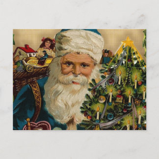 Père Noël vintage Claus bonnes fêtes : Cartes