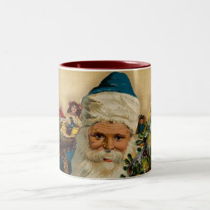 Père Noël vintage - Joyeuses fêtes : Mug de café