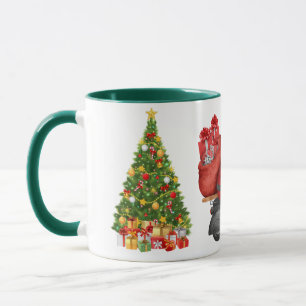 Père Noël's Motorcycle Christmas Mug