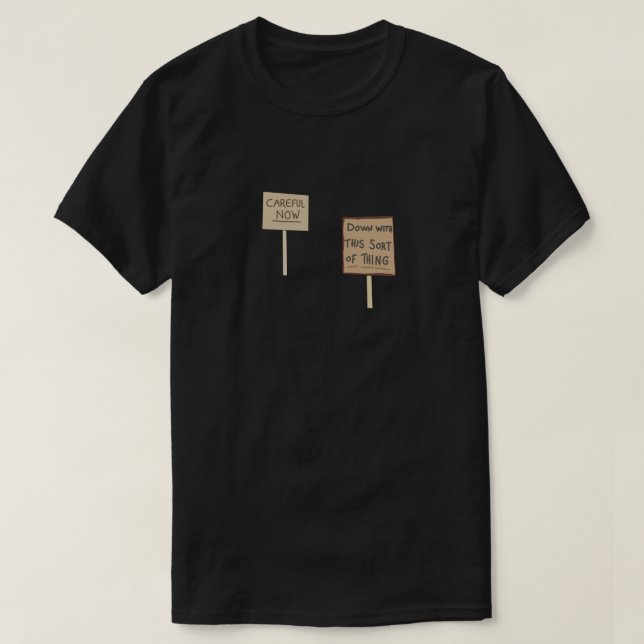 Père Ted Attention maintenant T-shirt classique (Design devant)