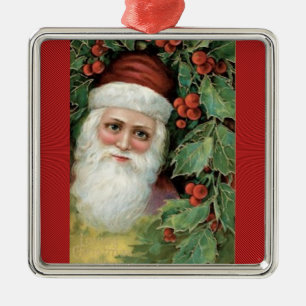 Pere Weihnachten Ornament Aus Metall
