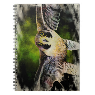 Peregrine Falcon Notizblock