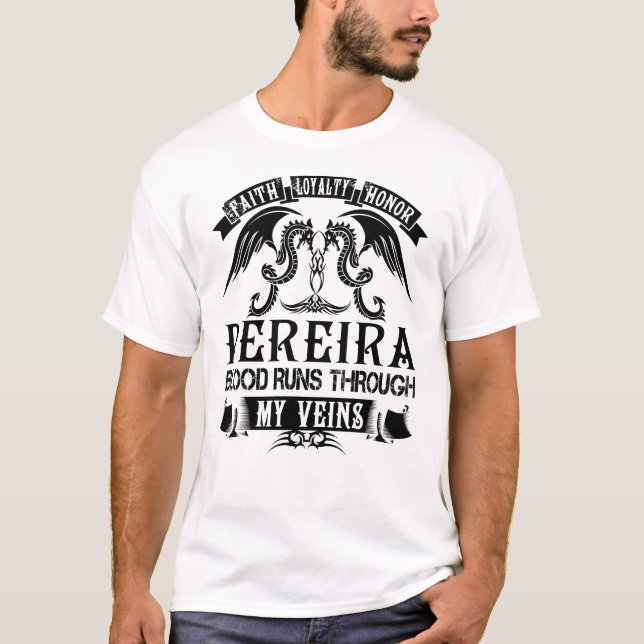 PEREIRA Blood Runs Through My Veins T-Shirt (Vorderseite)