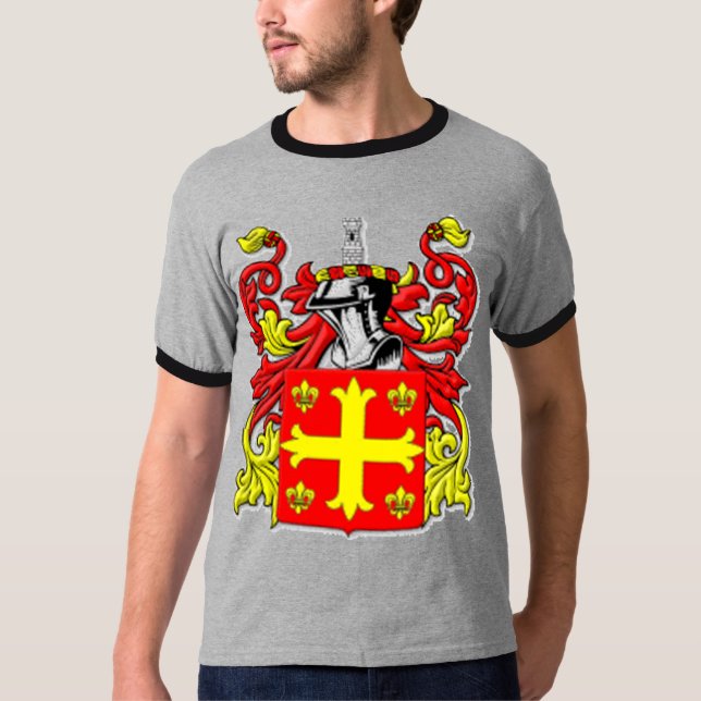 PEREZ-Familienwappen T-Shirt (Vorderseite)