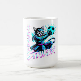Perfect Anime Gamer Gift for Soccer Fans & Cat Lov Kaffeetasse