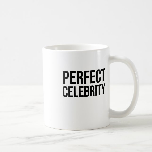 Perfect Celebrity Sticker Kaffeetasse (Rechts)