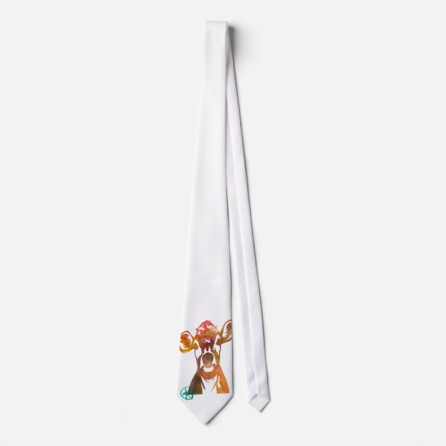 Perfect Cow Lady Neck Tie Krawatte (Vorderseite)