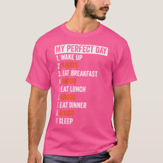 Perfect Day Aikido Girls Boys T-Shirt