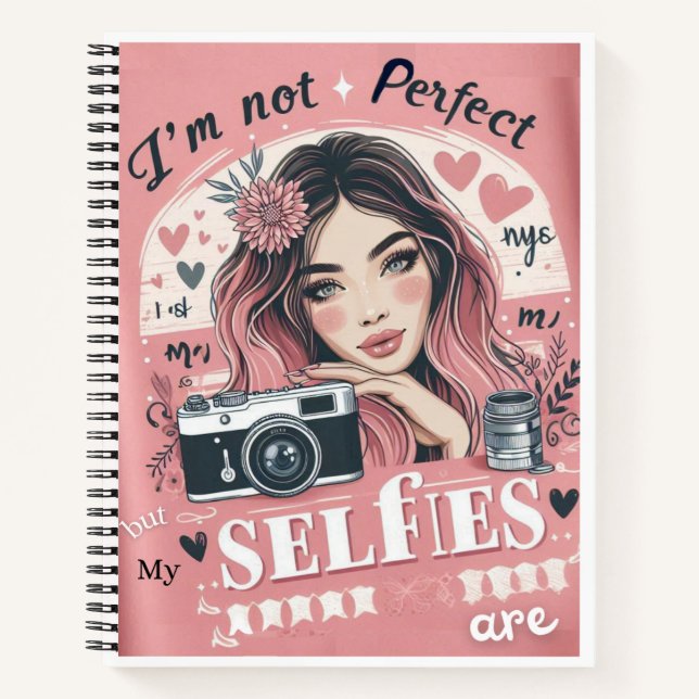 Perfect Girl Notizbuch (Vorderseite)