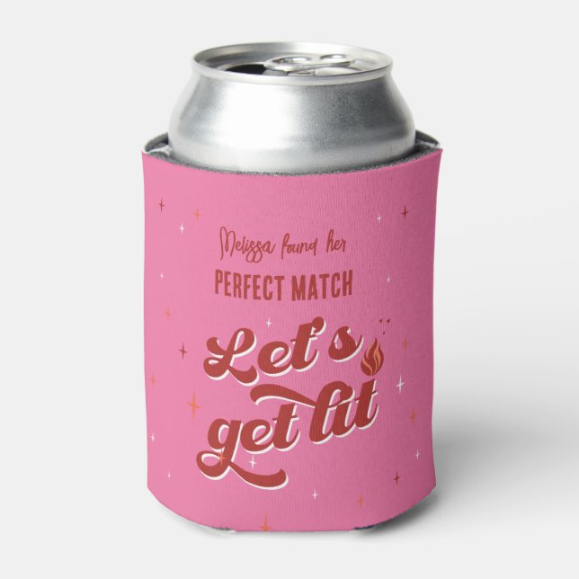 Perfect Match Junggeselinnen-Abschied Dosenkühler (Kanne Vorderseite)