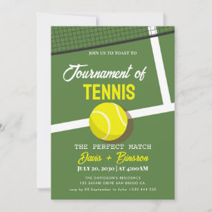 Perfect Match   Tennis Country Club Einladung