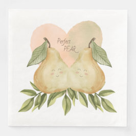 Perfect Pear Paper Napkin Serviette