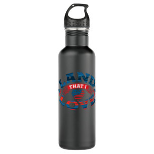 Perfect USA Lover Design America Flag Edelstahlflasche
