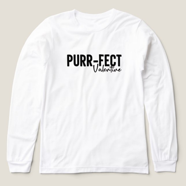 Perfect Valentine-Valentine-Funny Tri-Blend Shirt (Design Vorderseite)
