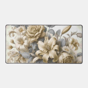 Perfection florale Jaune antique