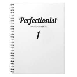 Perfectionist Enneagram 1 Journal-Notebook Notizblock