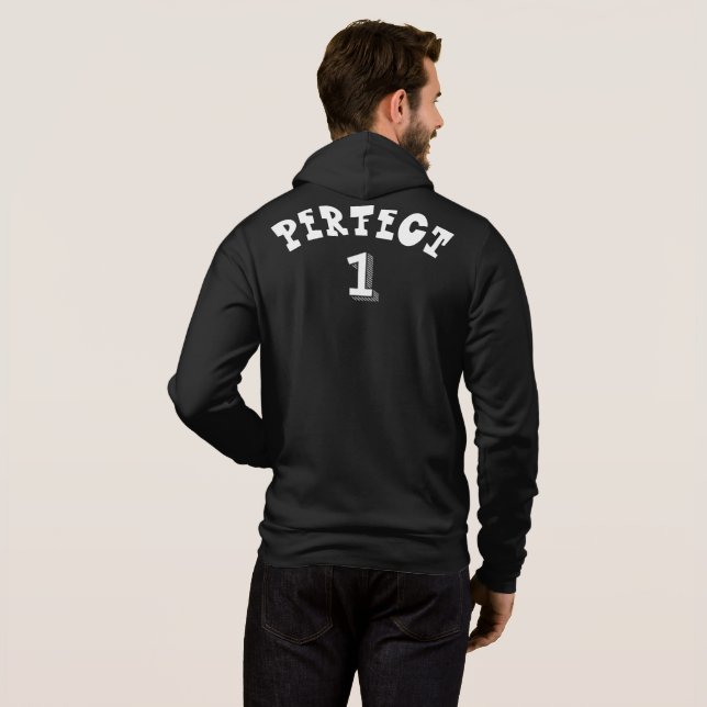 Perfekt 1 T - Shirt (Schwarz voll)