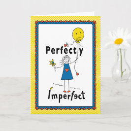 Perfekt 1B_Greeting Card 5"x7" Karte