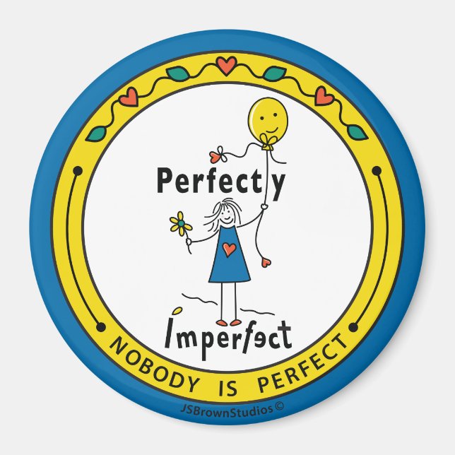 Perfekt 1B_Round Magnet 3" (Vorne)