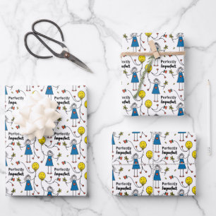 Perfekt 1B_Wrapping Paper Geschenkpapier Set
