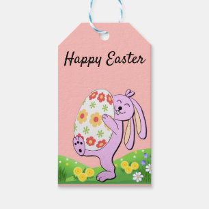 Perfekt, Cool glücklich Ostern, glücklich, sonnig Geschenkanhänger
