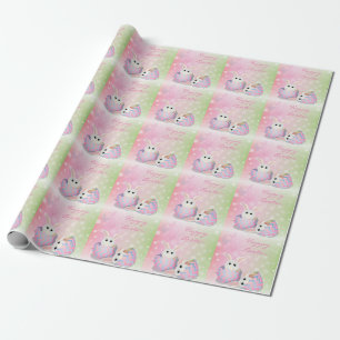Perfekt, Cool glücklich Ostern, glücklich, sonnig Geschenkpapier