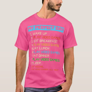 Perfekt Day Gamer Ohrs for Teen, Boys, Girls Vid T-Shirt