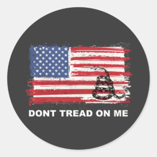 PERFEKT "DONT TREAD ON ME" 13 STRIPES STICKER