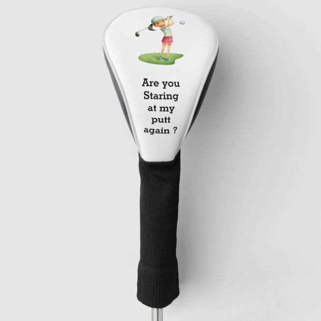 Perfekt für Ihren Treiber: Benutzerdefiniert Golf Headcover (Vorderseite)