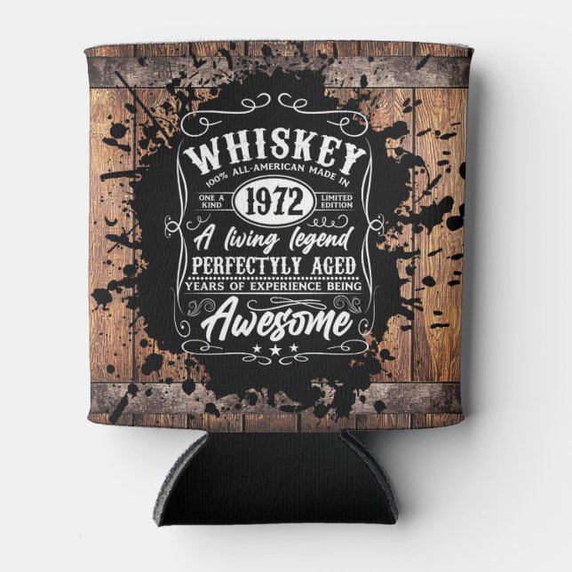 Perfekt gealtert Whiskey Dosenkühler (Vorderseite)