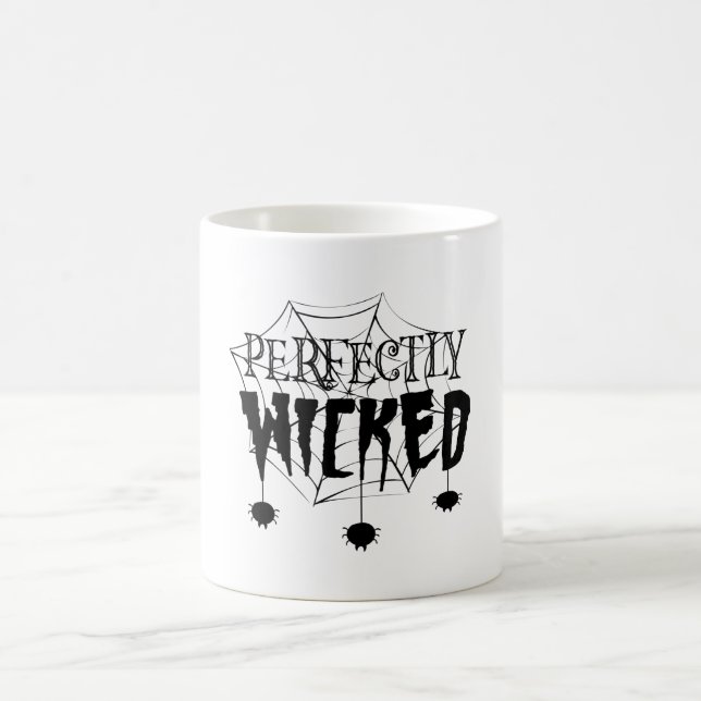 Perfekt geficktes Cooles Halloween Kaffeetasse (Mittel)