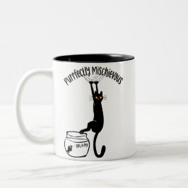 perfekt gemischt zweifarbige tasse