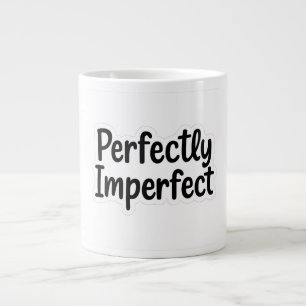 Perfekt - kühne, handgeschriebene Gestaltung Jumbo-Tasse