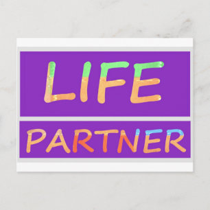 Perfekt: LIFE-Partner Postkarte