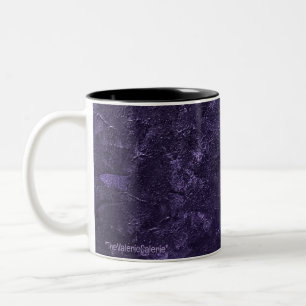 PERFEKT LILA ZWEIFARBIGE TASSE