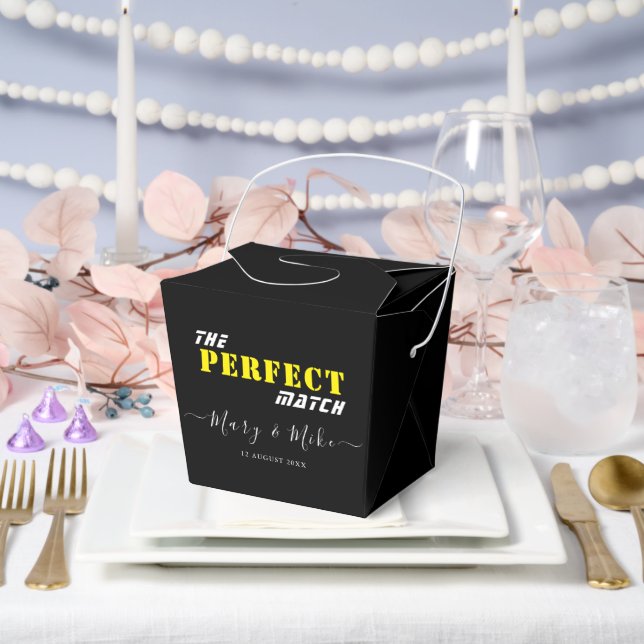 PERFEKT-Match - Box mit Großzügigkeiten Geschenkschachtel (Hochzeit)
