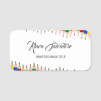 Perfekt Moderner schöner farbenfroher Stift