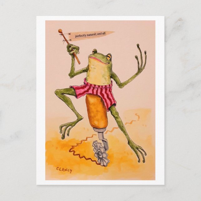 Perfekt natürliche Toad Postkarte (Vorderseite)