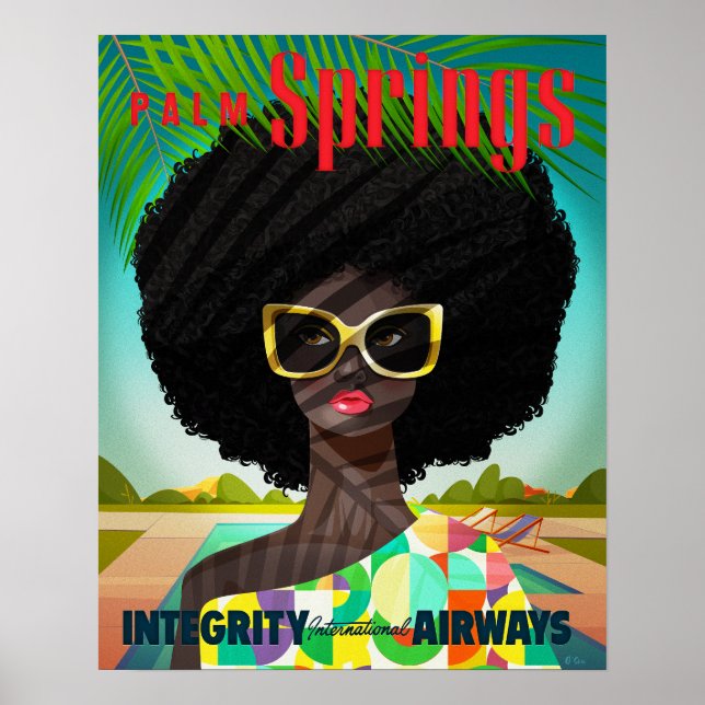 Perfekt Palm Springs Klein Poster (Vorne)