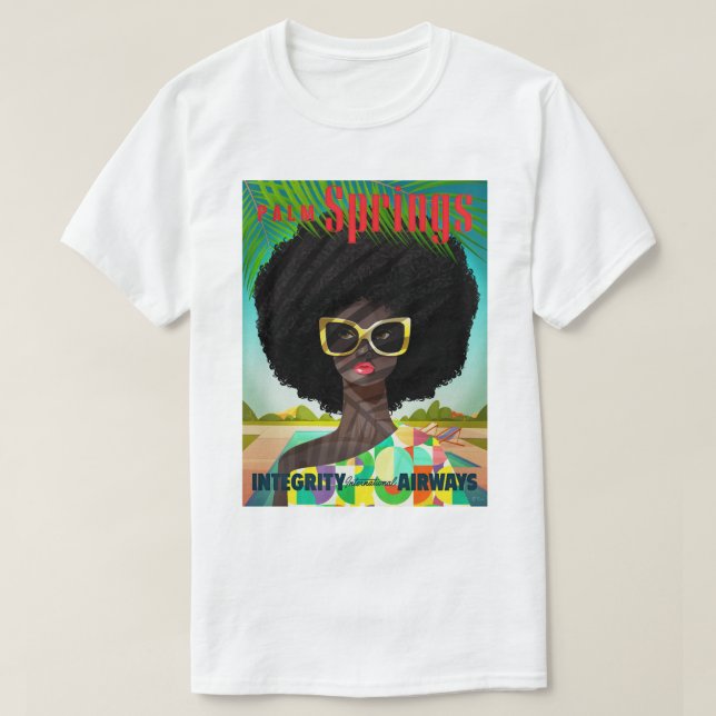 Perfekt Palm Springs T-Shirt (Design vorne)