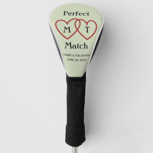 Perfekt passende Personalisierte Golf Head Cover Headcover