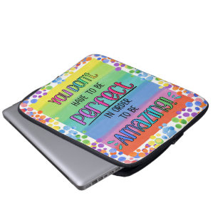 Perfekt Phantastische Inspirationsschleife Laptopschutzhülle