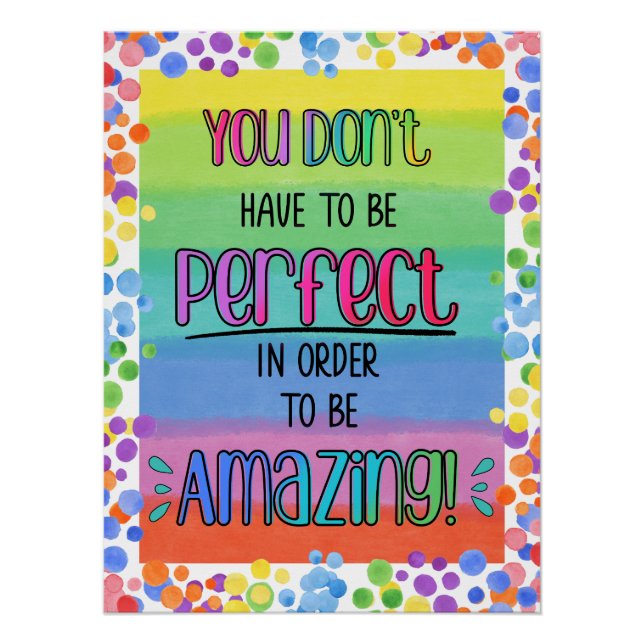 Perfekt Phantastische Inspirationsschleife Poster (Vorderseite)