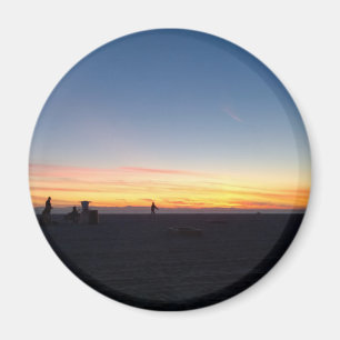 Perfekt Sunset in Huntington Beach, Kalifornien Magnet