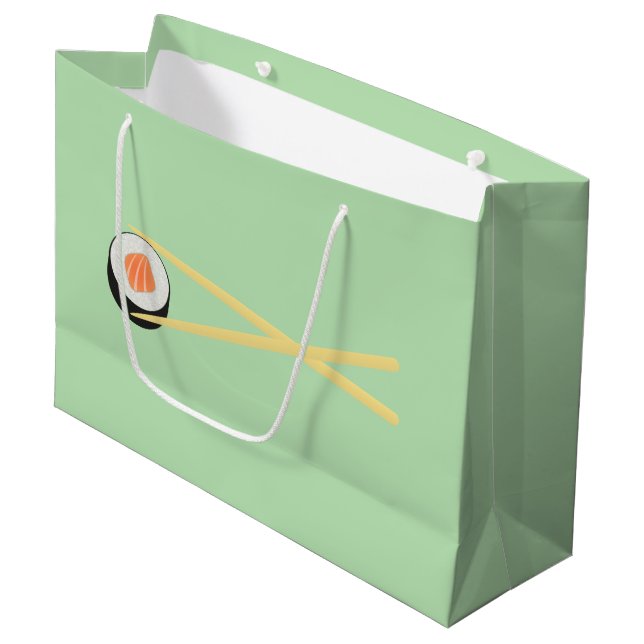 Perfekt Sushi I Große Geschenktüte (Vorderseite Schrägansicht)