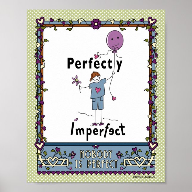 Perfekt Unperfekt 2A_Print 8"x10" Poster (Vorne)