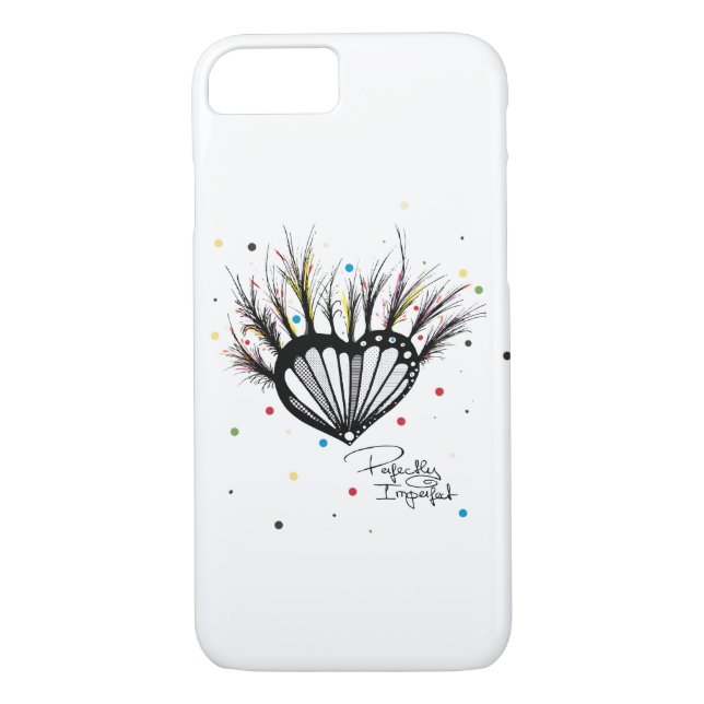 Perfekt unperfekt Case-Mate iPhone hülle (Rückseite)